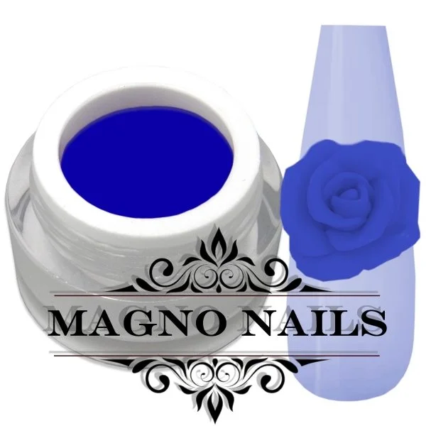 UV Gel - 1814 - 4D Plasteline - Royal Blue Farbgel Nägel Nagelgel Colorgel Nails